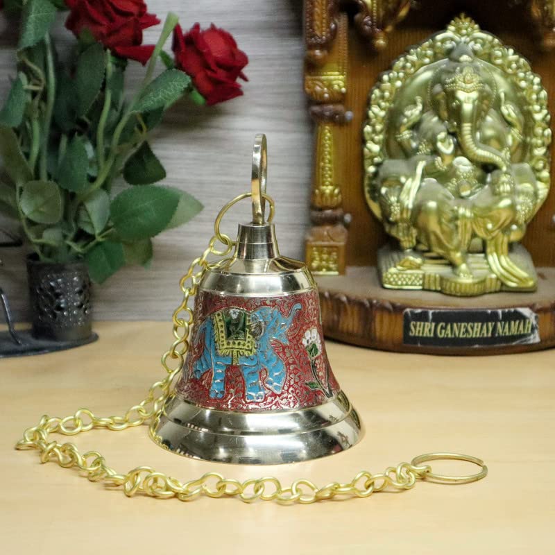 Anand Crafts Brass Hanging Bell Solid Bell