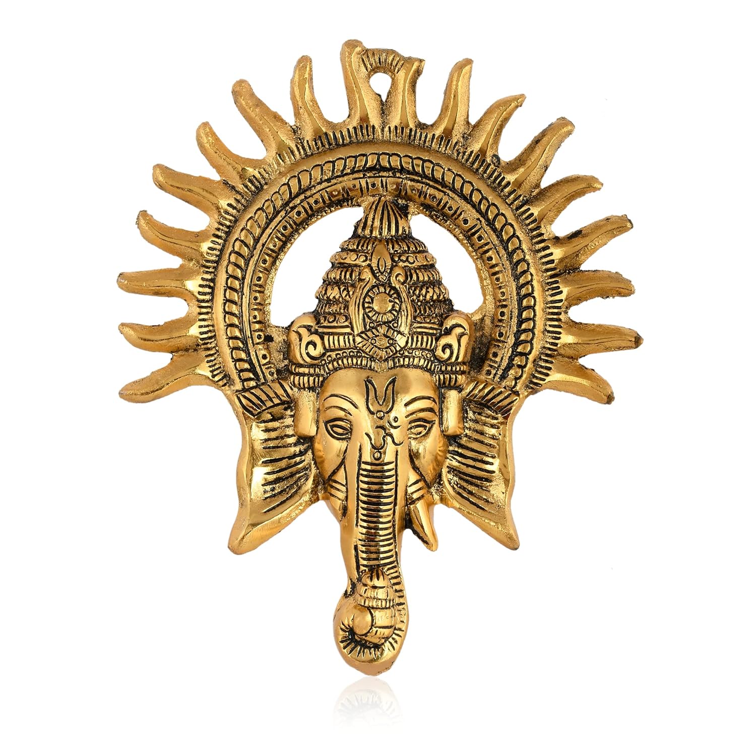 Anand Crafts Ganesha Idol with Lord Surya