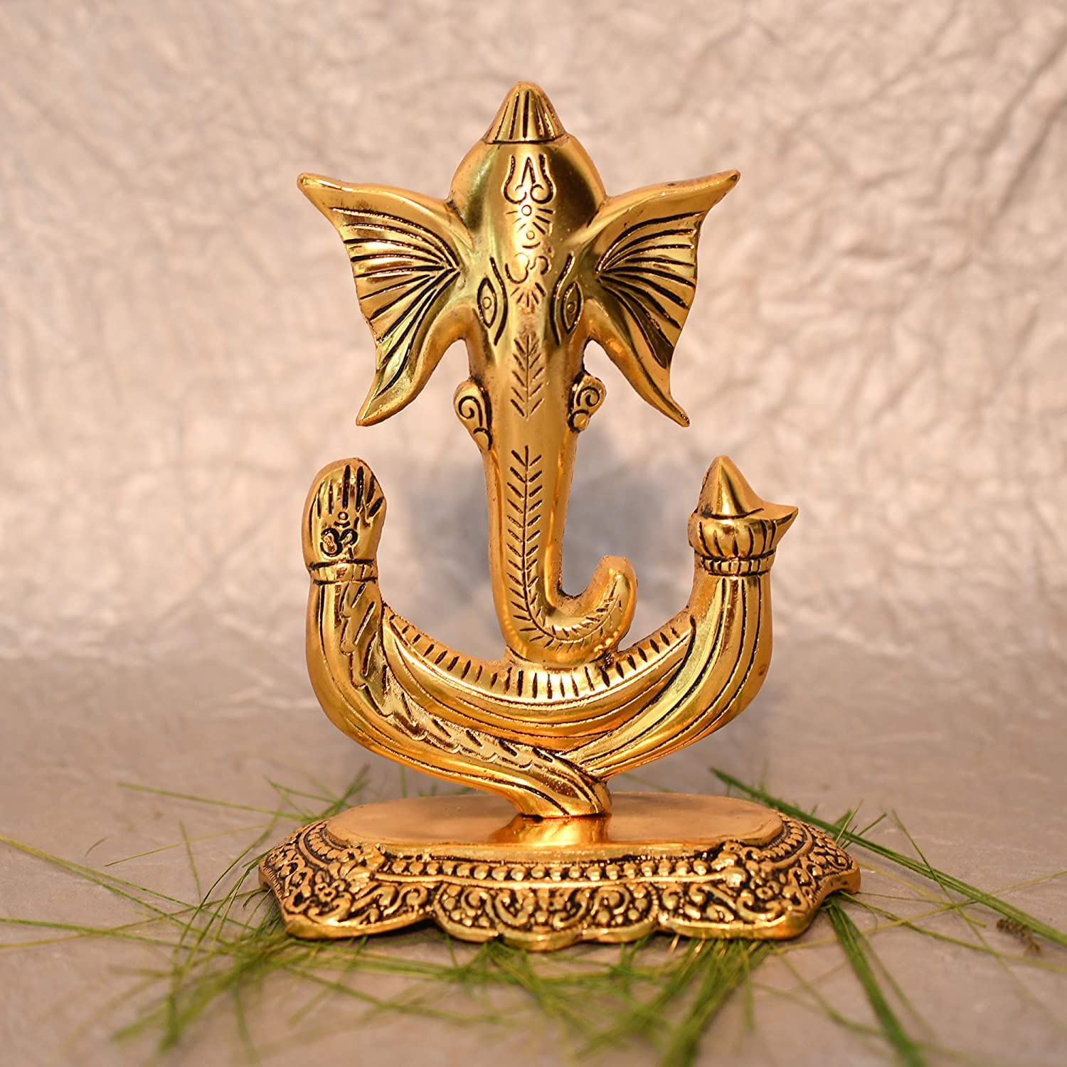 Anand Crafts  Metal Lord Ganesha Statue