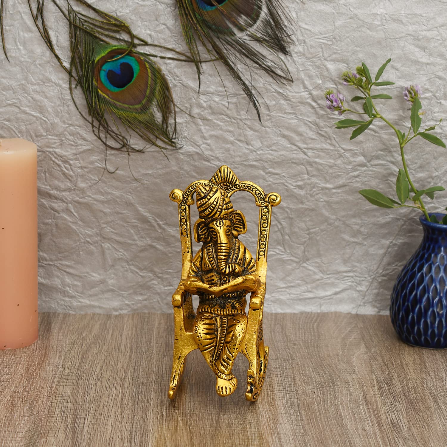 Anand Crafts Metal Lord Ganesha Statue
