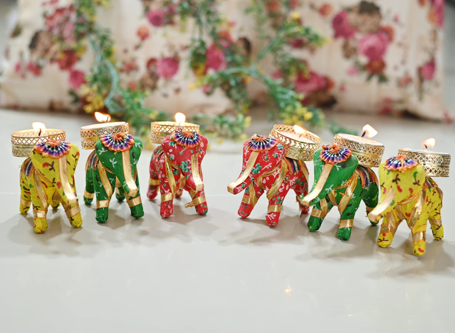 Anand Crafts Unique Design Metallic Diya Tea Light